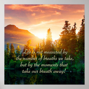 The moments that take our breath away. poster