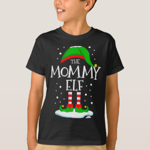 The Mommy Elf Christmas Family Matching Xmas Mom G T-Shirt