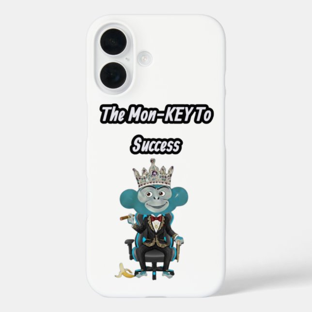 The Mon-key To success gift  Case-Mate iPhone Case (Back)