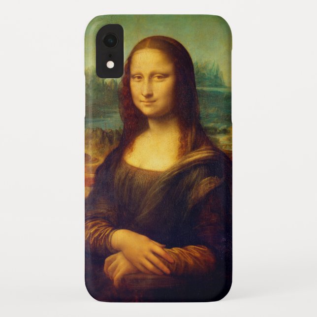 The Mona Lisa by Leonardo Da Vinci Case-Mate iPhone Case (Back)
