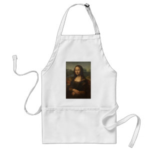 The Mona Lisa by Leonardo da Vinci Standard Apron