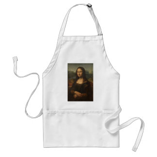 The Mona Lisa by Leonardo da Vinci Standard Apron