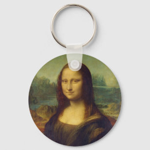 The Mona Lisa La Joconde by Leonardo Da Vinci Key Ring