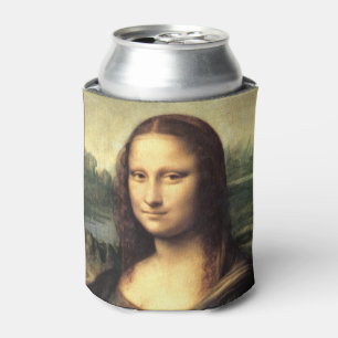 The Mona Lisa Leonardo da Vinci Can Cooler