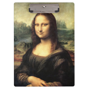 The Mona Lisa Leonardo da Vinci Clipboard