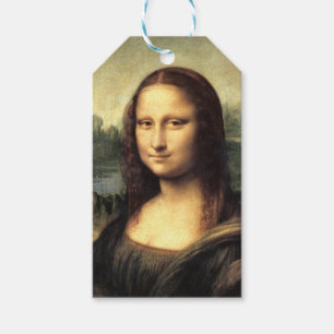 The Mona Lisa Leonardo da Vinci Gift Tags
