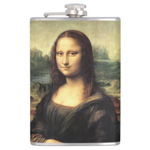 The Mona Lisa Leonardo da Vinci Hip Flask