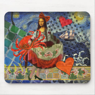 The Mona Lisa Mouse Pad