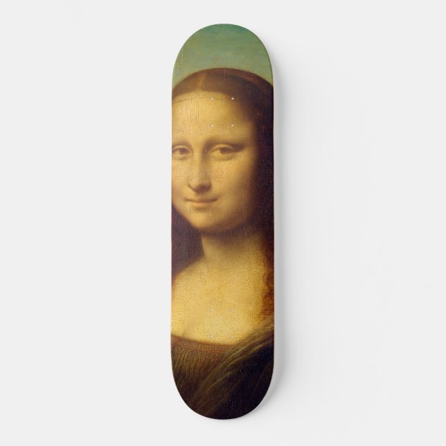 The Mona Lisa Skateboard (Front)