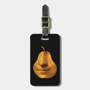 The Mona Lisa's Smile Luggage Tag
