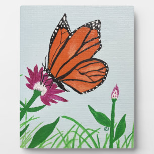 The Monarch Butterfly Plaque