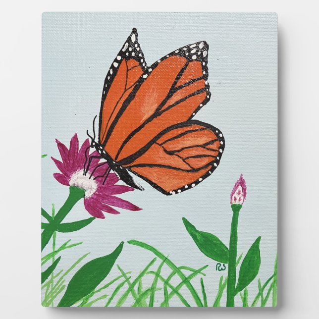 The Monarch Butterfly Plaque (Front)