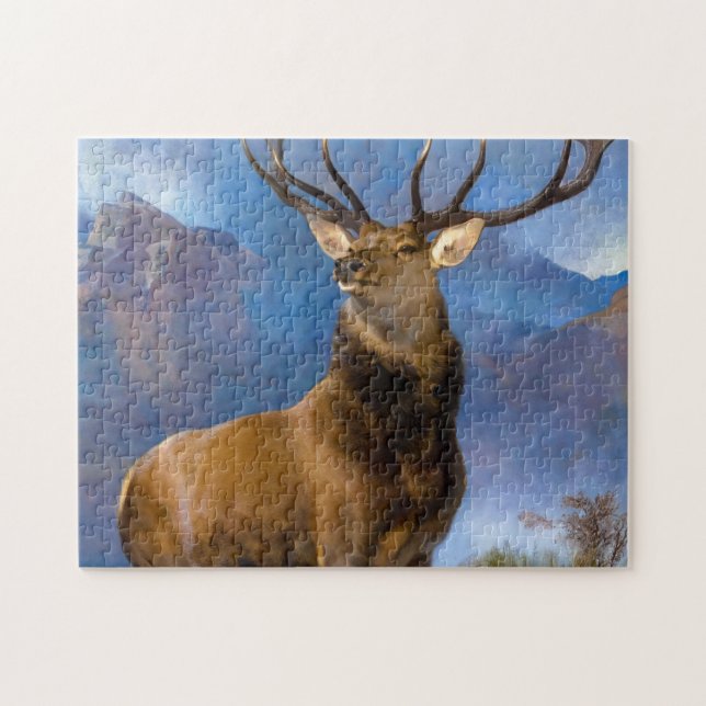 The Monarch of the Glen by Edwin Landseer Jigsaw Puzzle (Horizontal)