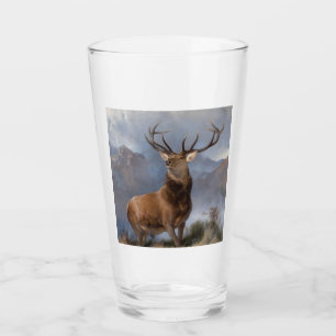 The Monarch of the Glen (Wild Stag) (by Landseer) Glass