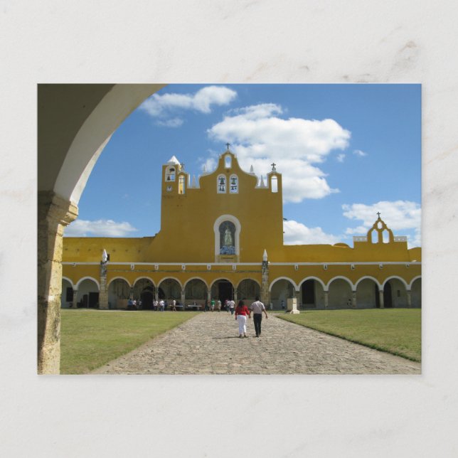 The Monastery at Izamal, Mexico Postcard (Front)