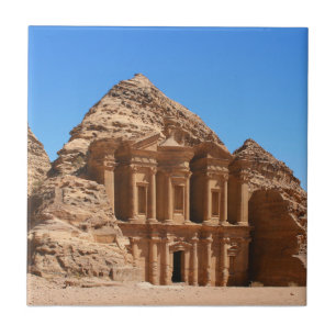 The Monastery Petra Jordan Tile