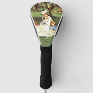 The Monet family in their garden Edouard Manet Golf Head Cover