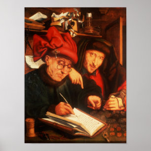 The Money Lenders, after Massys Poster