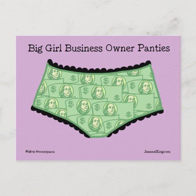 The Moneypants BGBOP's. Postcard (Front)