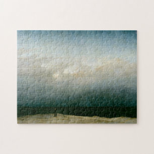 The Monk by the Sea, 1808-1810 by Caspar Friedrich Jigsaw Puzzle