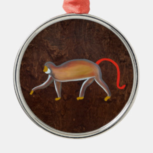 The Monkey 2009 Metal Tree Decoration