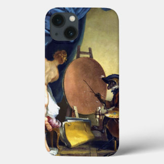 The Monkey Painter iPhone 13 Case
