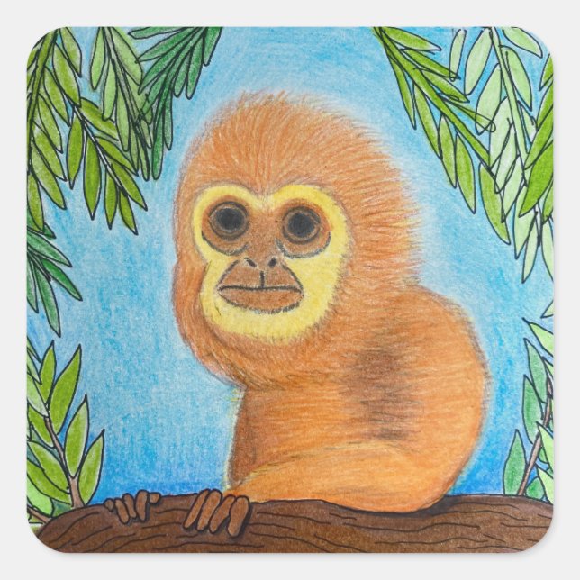 "The Monkey" Sticker (Front)