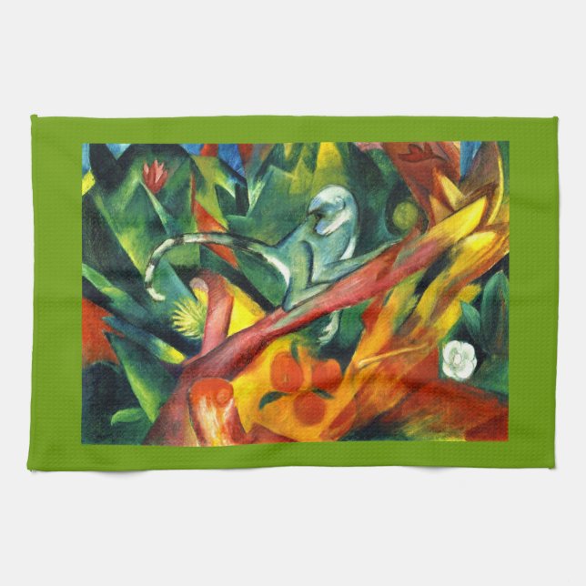 The Monkey Tea Towel (Horizontal)