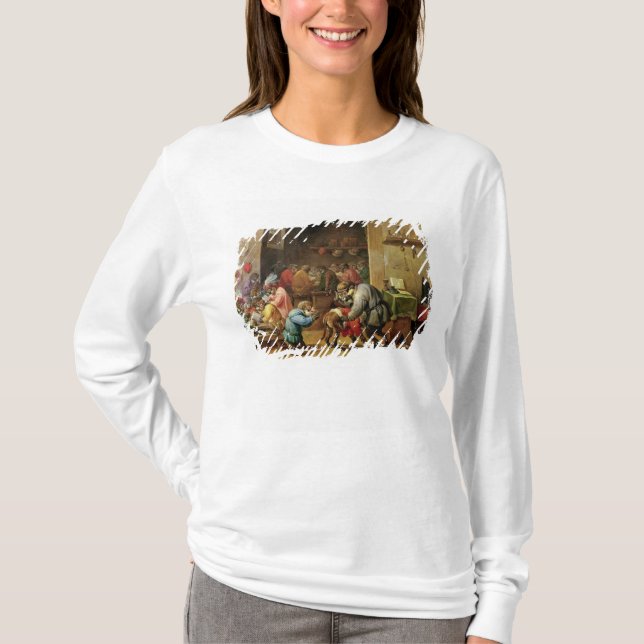 The Monkeys at School T-Shirt (Front)