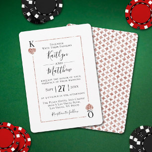 The Monogram Playing Card Wedding Collection