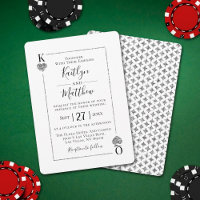 The Monogram Playing Card Wedding Collection