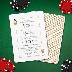 The Monogram Playing Card Wedding Collection