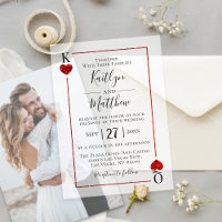 The Monogram Playing Card Wedding Collection