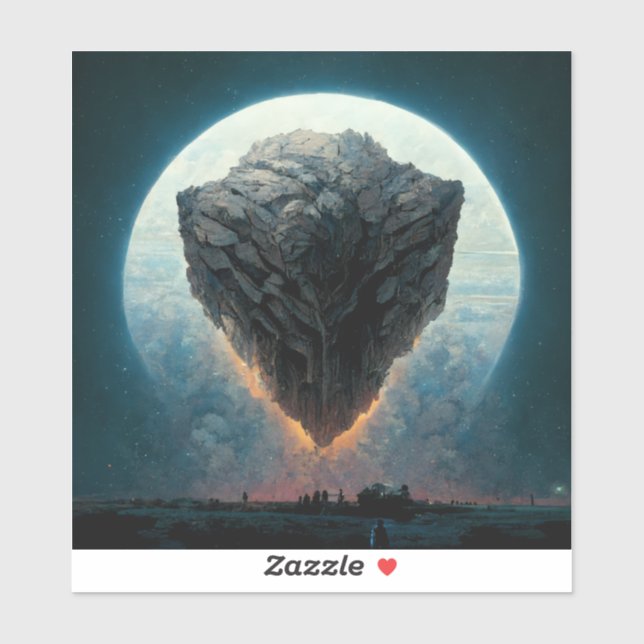The Monolith Fantasy Sci-Fi Art (Sheet)