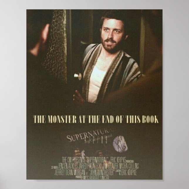 The Monster At The End Of This Book  Poster (Front)