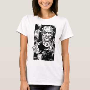 The Monster Escapes Girls T T-Shirt