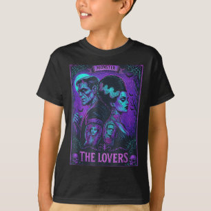 The Monster Frankenstein And Bride The Lovers Taro T-Shirt