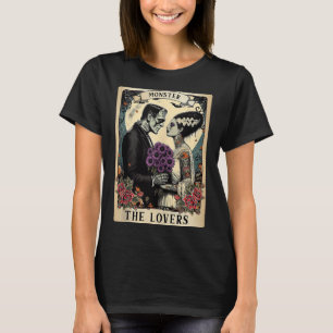 The Monster Frankenstein And Bride The Lovers Taro T-Shirt