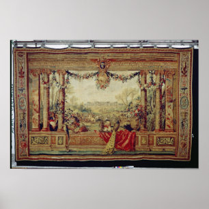 The Month of April/ Chateau of Versailles Poster