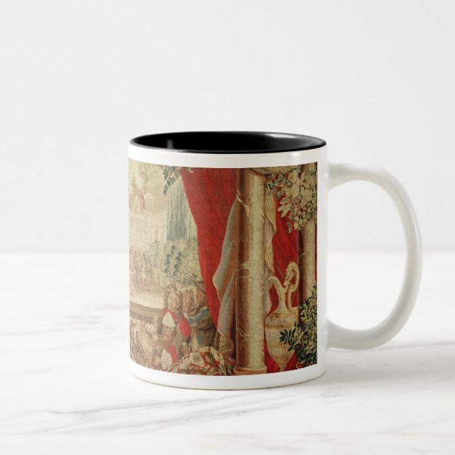 The Month of January/ The Louvre Two-Tone Coffee Mug (Right)