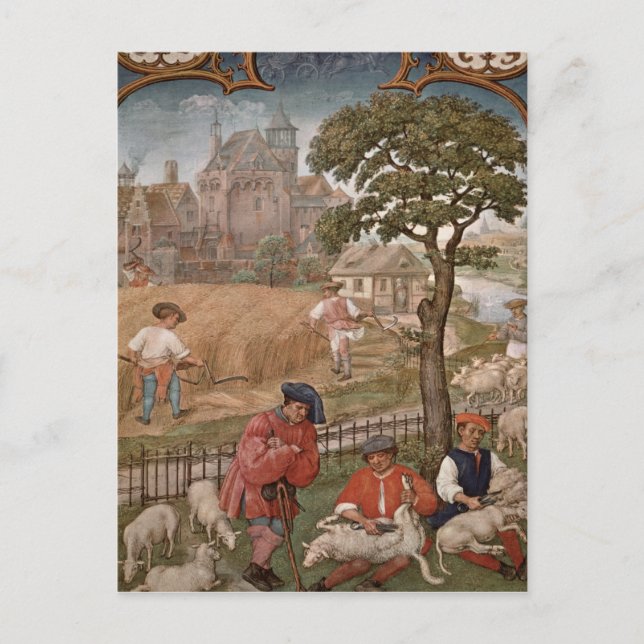 The Month of July Postcard (Front)