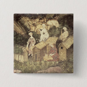 The Month of June 15 Cm Square Badge