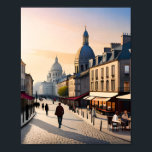 The Montmartre artists' corner Poster<br><div class="desc">Explore art from a new angle with our posters printed on matt paper. Each poster is a piece of artistic expression captured on top-quality media, creating a striking visual impact in any space. The matt paper offers an elegant finish that reduces unwanted reflections, allowing each detail of the work to...</div>