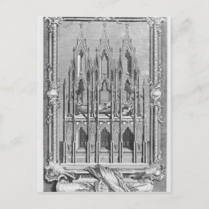 The Monument of Edward II Postcard