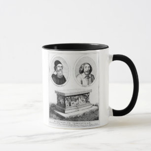 The Monument of the Tradescants in the Church Yard Mug