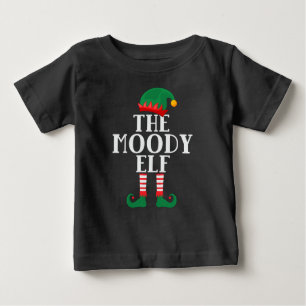 The Moody Elf Funny Christmas T-Shirt