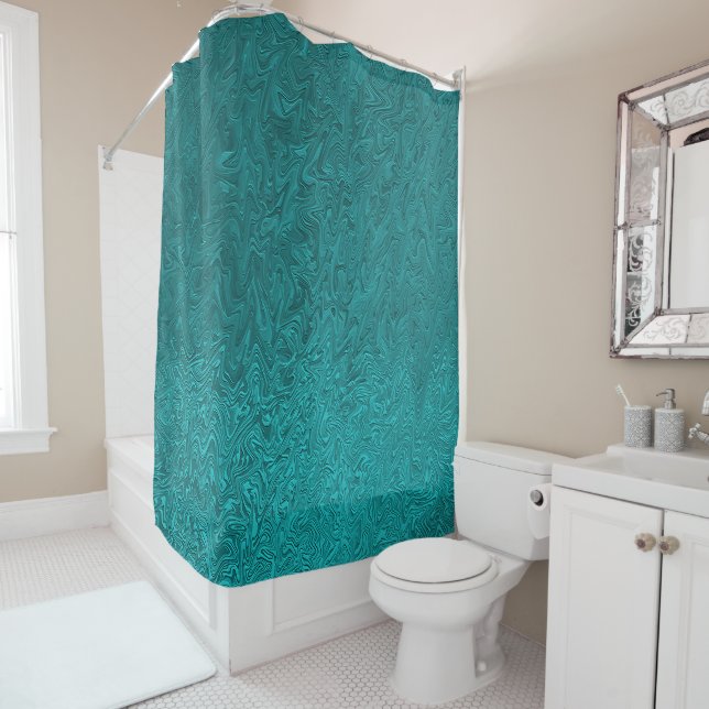 The Moody Sea...... Shower Curtain (In Situ)