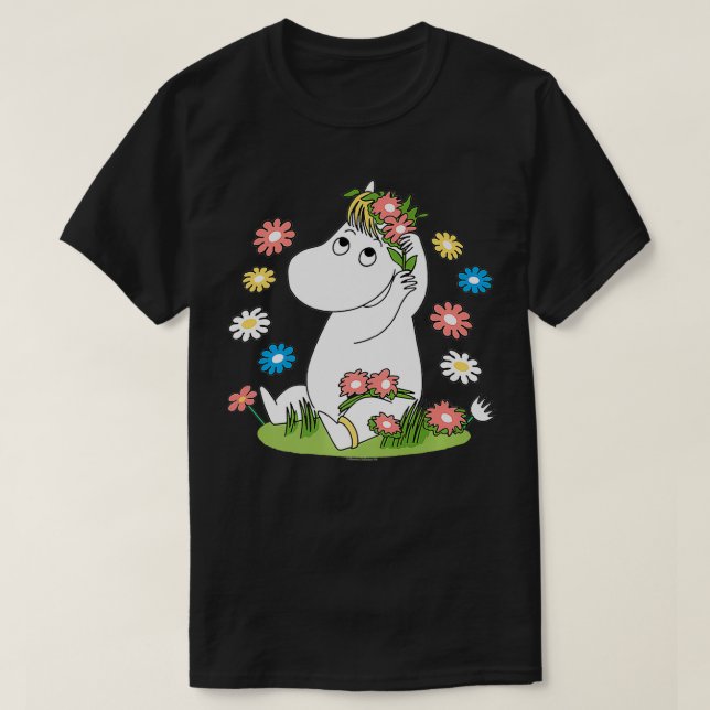 The Moomins Groovy Snorkmaiden Premium  T-Shirt (Design Front)