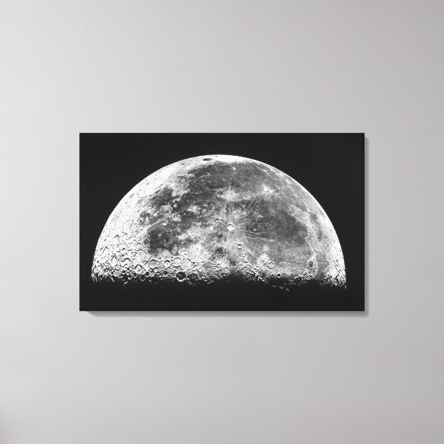 The Moon 2 Canvas Print (Front)