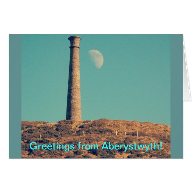 The Moon and a Tower: Aberystwyth (Front Horizontal)